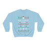 Alpha Phi Omega All I Want For Christmas Crewneck Sweatshirt