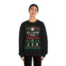 Alpha Sigma Phi All I Want For Christmas Crewneck Sweatshirt