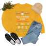 Printify Phi Kappa Sigma All I Want For Christmas Crewneck Sweatshirt 