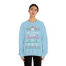 Printify Phi Kappa Sigma All I Want For Christmas Crewneck Sweatshirt 