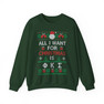Phi Kappa Sigma All I Want For Christmas Crewneck Sweatshirt