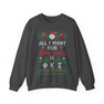 Phi Kappa Sigma All I Want For Christmas Crewneck Sweatshirt
