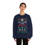 Phi Kappa Sigma All I Want For Christmas Crewneck Sweatshirt