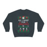 Lambda Phi Epsilon All I Want For Christmas Crewneck Sweatshirt