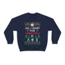 Lambda Phi Epsilon All I Want For Christmas Crewneck Sweatshirt