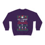 Pi Kappa Alpha All I Want For Christmas Crewneck Sweatshirt
