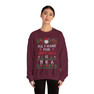 Pi Kappa Alpha All I Want For Christmas Crewneck Sweatshirt