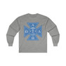 Alpha Tau Omega Cross Logo Long Sleeve T-Shirt