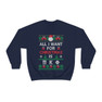 Pi Kappa Phi All I Want For Christmas Crewneck Sweatshirt