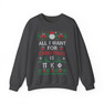 Pi Kappa Phi All I Want For Christmas Crewneck Sweatshirt