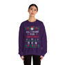 Pi Kappa Phi All I Want For Christmas Crewneck Sweatshirt