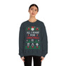 Pi Lambda Phi All I Want For Christmas Crewneck Sweatshirt