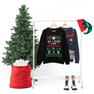 Printify Pi Lambda Phi All I Want For Christmas Crewneck Sweatshirt 