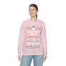 Printify Pi Lambda Phi All I Want For Christmas Crewneck Sweatshirt 