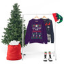 Printify Pi Lambda Phi All I Want For Christmas Crewneck Sweatshirt 