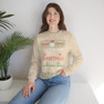 Printify Pi Lambda Phi All I Want For Christmas Crewneck Sweatshirt 