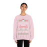 Printify Pi Lambda Phi All I Want For Christmas Crewneck Sweatshirt 