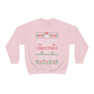 Printify Pi Lambda Phi All I Want For Christmas Crewneck Sweatshirt 
