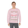 Printify Pi Lambda Phi All I Want For Christmas Crewneck Sweatshirt 