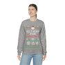 Printify Pi Lambda Phi All I Want For Christmas Crewneck Sweatshirt 