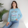 Printify Pi Lambda Phi All I Want For Christmas Crewneck Sweatshirt 