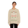 Printify Pi Lambda Phi All I Want For Christmas Crewneck Sweatshirt 