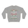 Printify Pi Lambda Phi All I Want For Christmas Crewneck Sweatshirt 
