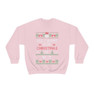 Printify Psi Upsilon All I Want For Christmas Crewneck Sweatshirt 