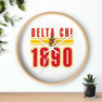 Delta Chi Wall Clocks