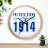 Phi Beta Sigma Wall Clocks