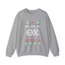 Printify Theta Chi All I Want For Christmas Crewneck Sweatshirt 