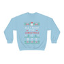 Phi Lambda Chi All I Want For Christmas Crewneck Sweatshirt