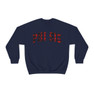 Printify Phi Sigma Sigma Christmas Plaid Nickname Crewnecks 