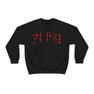 Pi Beta Phi Christmas Plaid Nickname Crewnecks