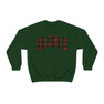 Sigma Gamma Rho Christmas Plaid Nickname Crewnecks