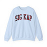 Sigma Kappa Christmas Plaid Nickname Crewnecks
