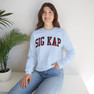 Sigma Kappa Christmas Plaid Nickname Crewnecks