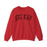 Sigma Kappa Christmas Plaid Nickname Crewnecks