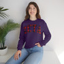 Zeta Tau Alpha Christmas Plaid Nickname Crewnecks