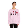 Alpha Delta Pi Christmas Plaid Nickname Crewnecks