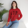 Alpha Delta Pi Christmas Plaid Nickname Crewnecks