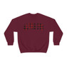 Alpha Phi Christmas Plaid Nickname Crewnecks