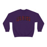 Alpha Phi Omega Christmas Plaid Nickname Crewnecks