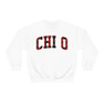 Chi Omega Christmas Plaid Nickname Crewnecks