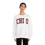 Chi Omega Christmas Plaid Nickname Crewnecks