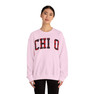 Chi Omega Christmas Plaid Nickname Crewnecks