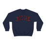 Delta Gamma Christmas Plaid Nickname Crewnecks