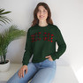 Delta Gamma Christmas Plaid Nickname Crewnecks