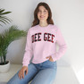 Delta Gamma Christmas Plaid Nickname Crewnecks