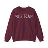 Sigma Kappa Nickname Crew Sweatshirts